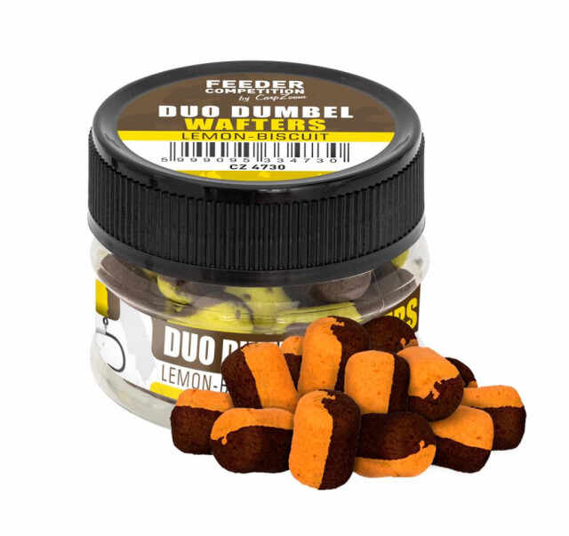 Wafters Duo Dumbell Carp Zoom, 6x8mm, 15g (Aroma: Squid)