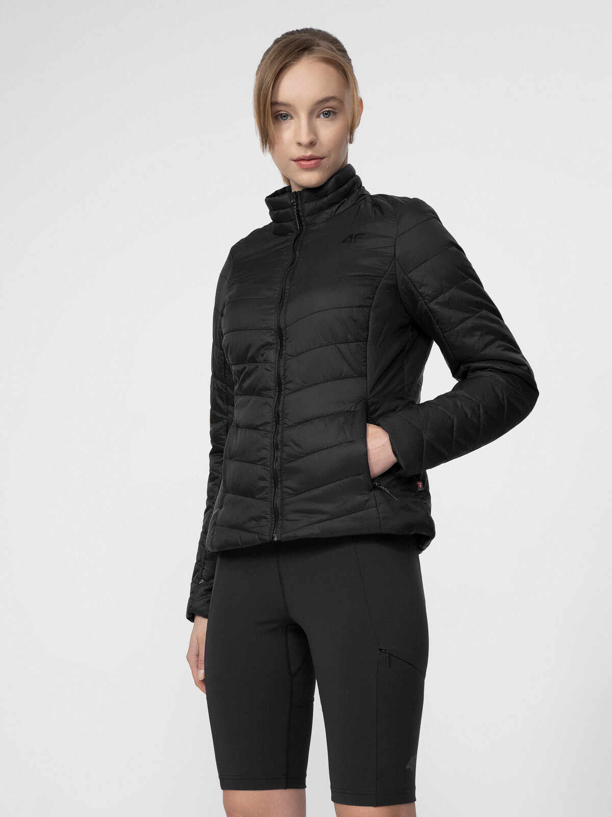 Jachetă de trekking din puf PrimaLoft® Black Eco pentru femei