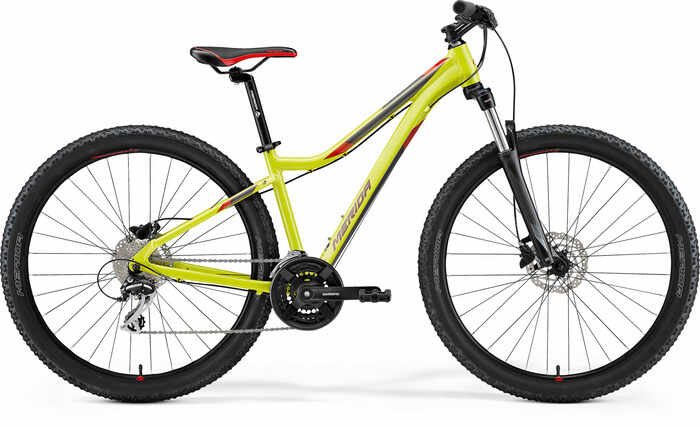 Bicicleta de munte pentru femei Merida Matts 7.20 Verde Lime/Rosu 2022