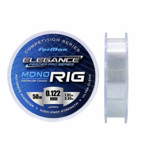 Fir inaintas Formax Elegance Mono Rig, transparent, 50m (Diametru fir: 0.12 mm)