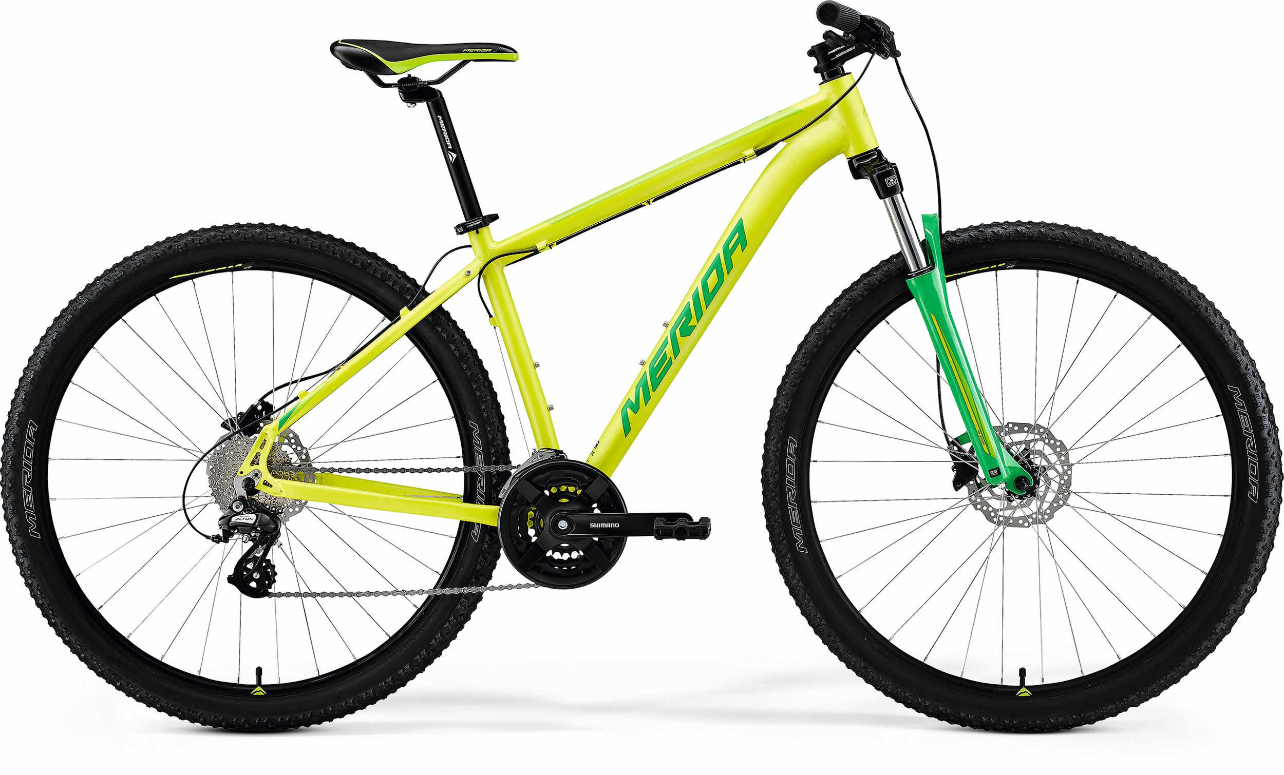 Bicicleta de munte pentru barbati Merida Big.Nine 15 Verde lime 2021
