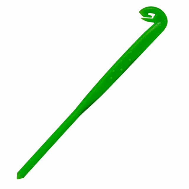 Aparat legat bucle Kamasaki, verde, 13.5cm