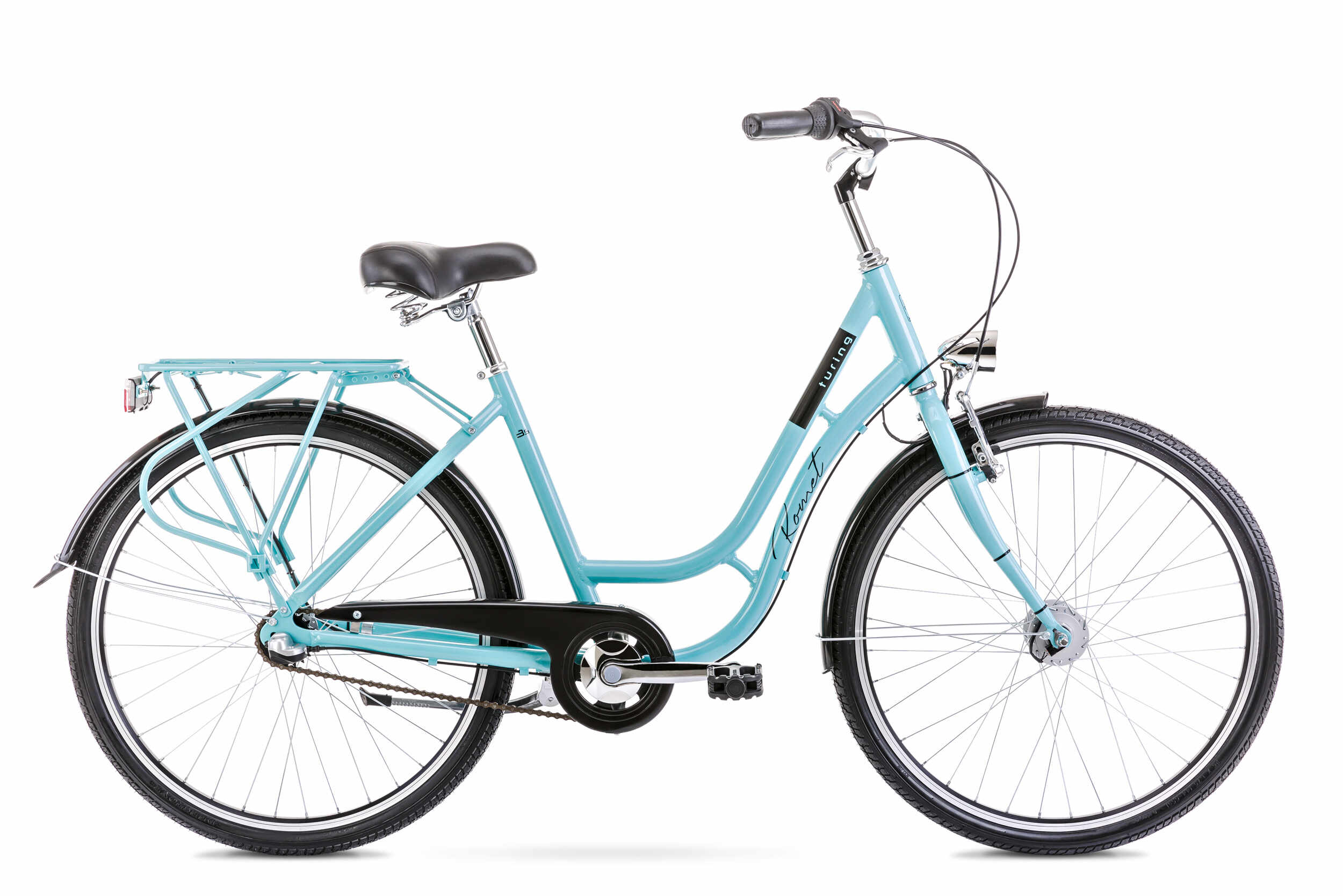 Bicicleta de oras pentru femei Romet Turing 3S Verde 2020