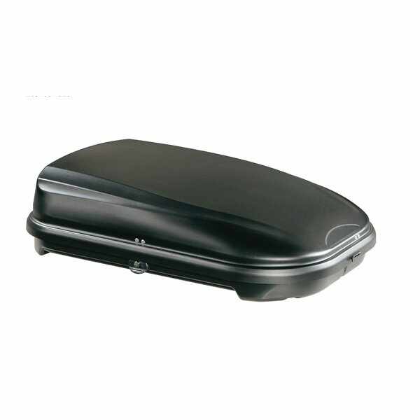 Cutie portbagaj MatBox Dark 320L, Neagru Mat, 128x90x38 cm