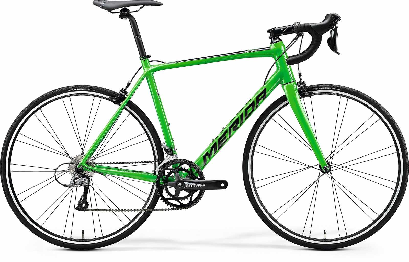 Bicicleta de sosea Merida Scultura 100 Verde/Negru 2020