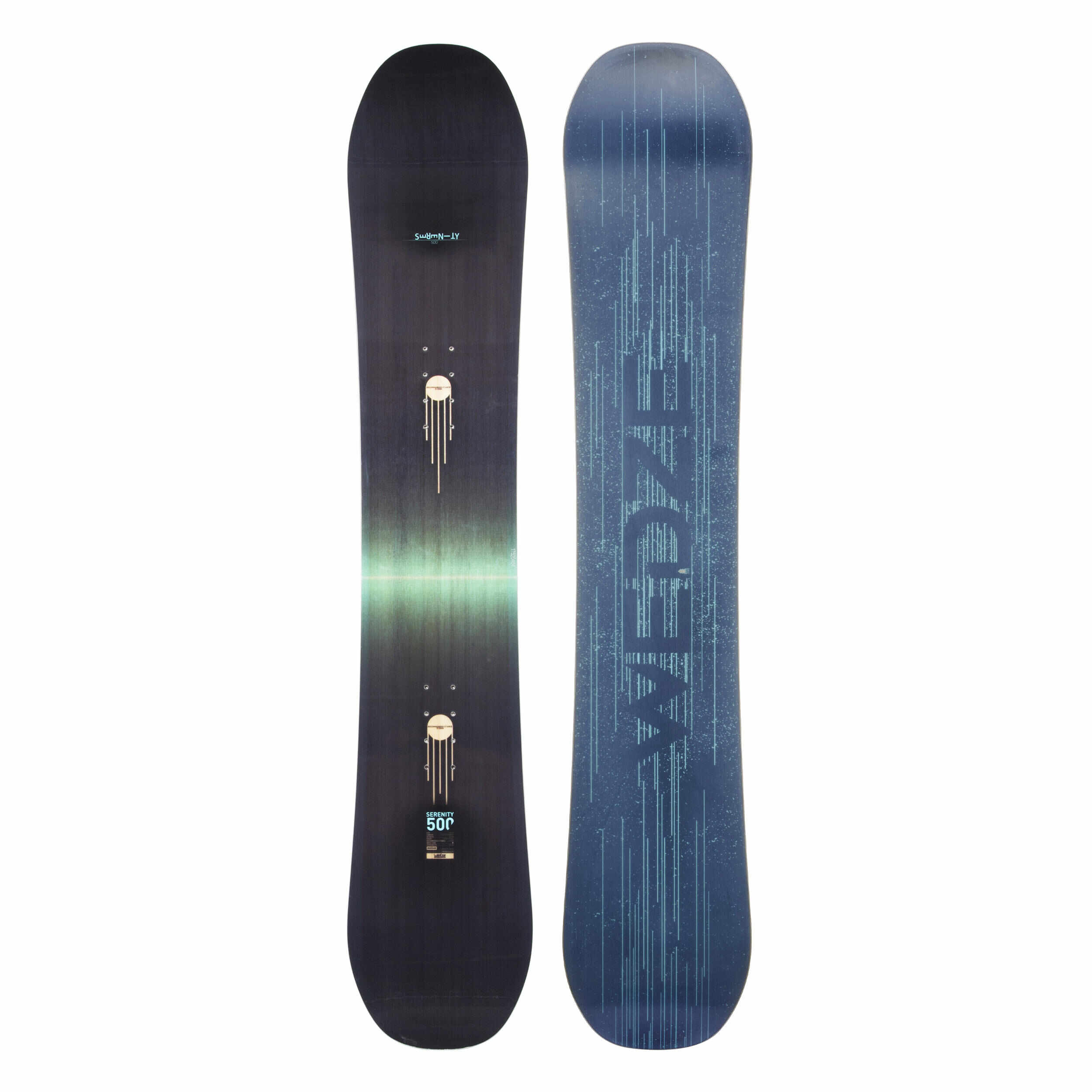 Placă Snowboard Pârtie & Freeride Serenity 500 Albastru Damă