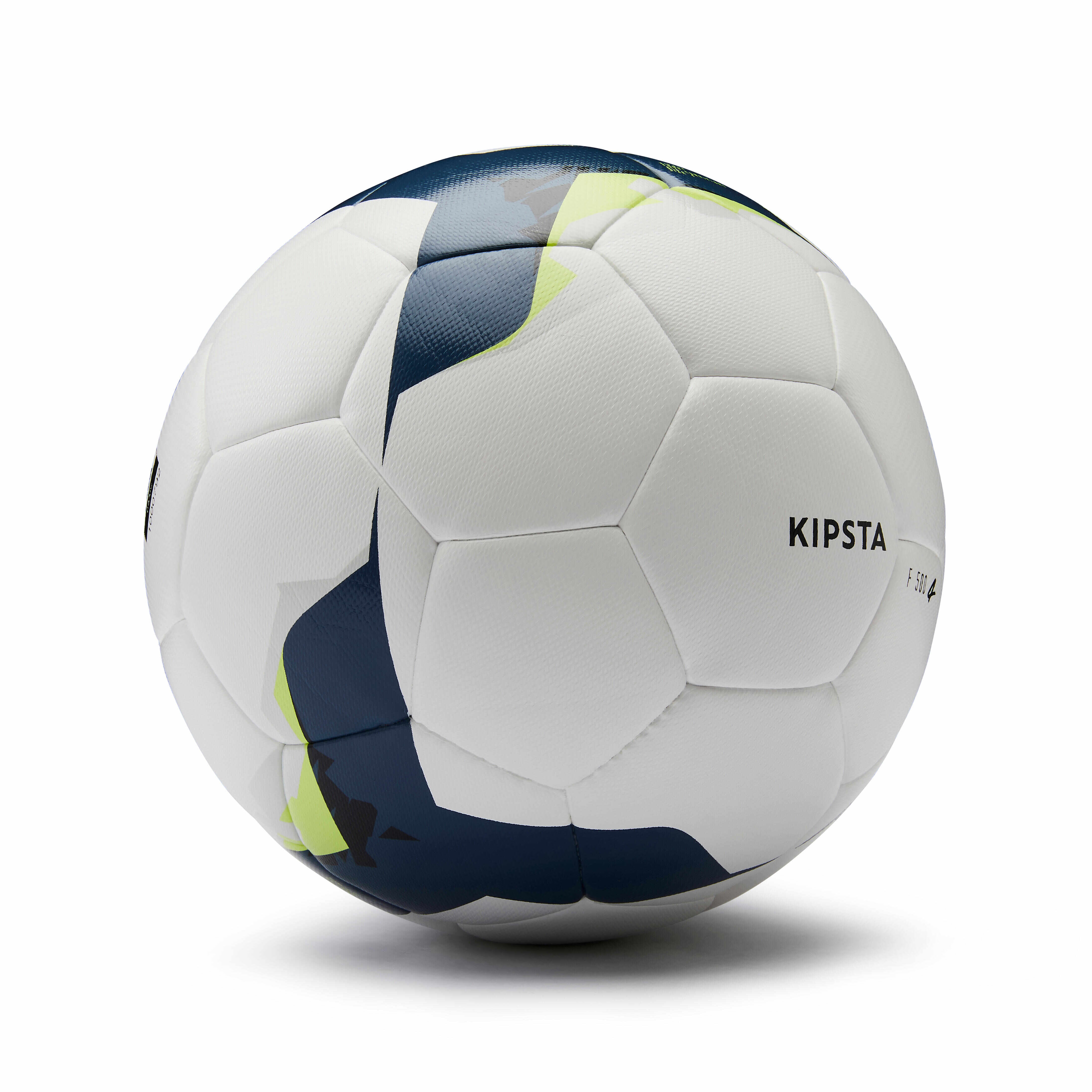 Minge Fotbal Hybride F500 FIFA BASIC Mărimea 4 Alb-Galben