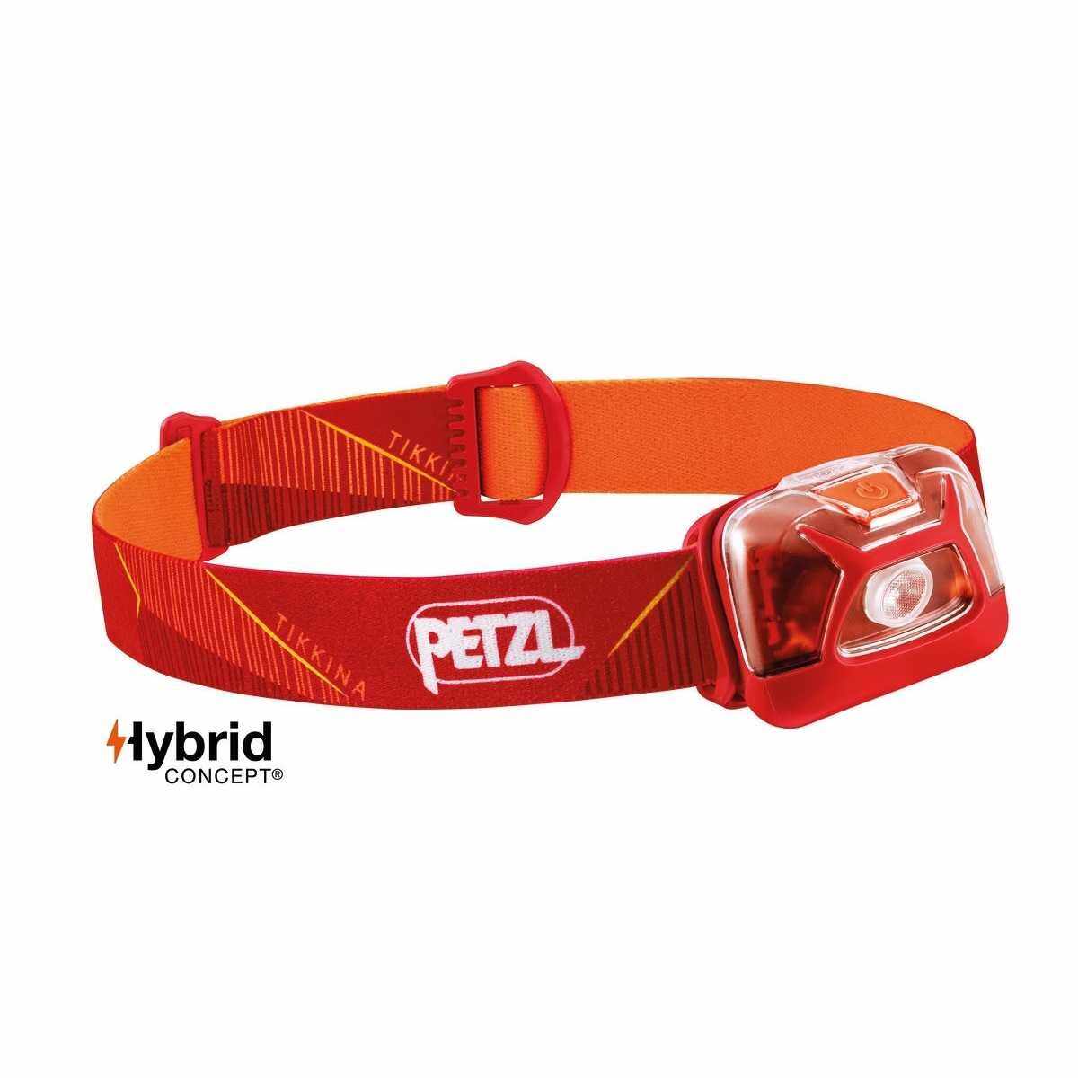 Lanternă frontală Petzl Tikkina 2019 Rosu - Red