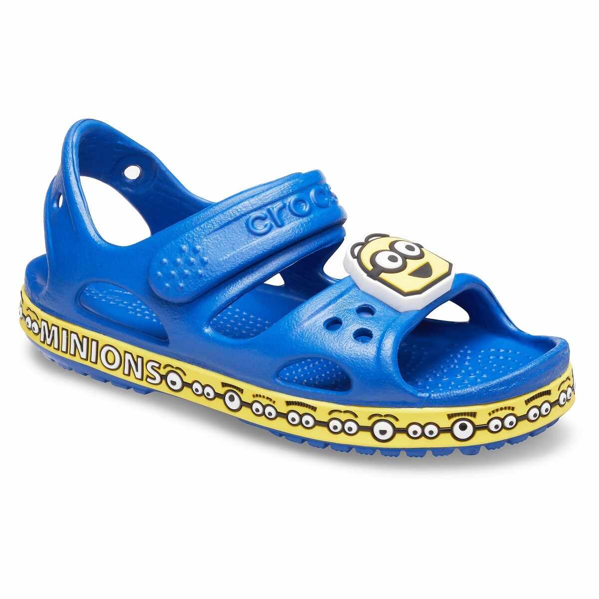 Sandale Crocs Fun Lab Crocband II Minions Sandal Albastru - Blue Jean