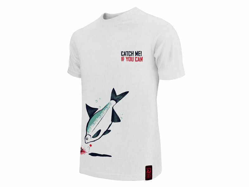 Tricou Delphin Catch Me! Platica (Marime: S)