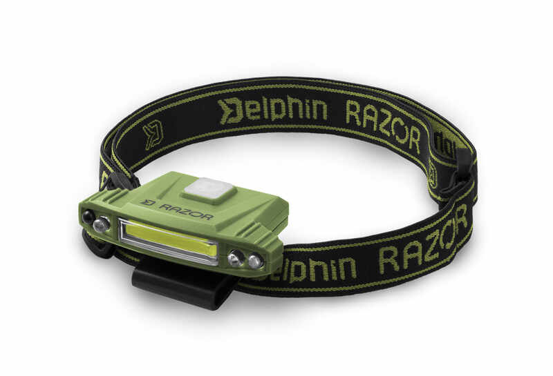 Lanterna de Cap Delphin Razor USB, 2W, 85 Lumeni, 500mAh