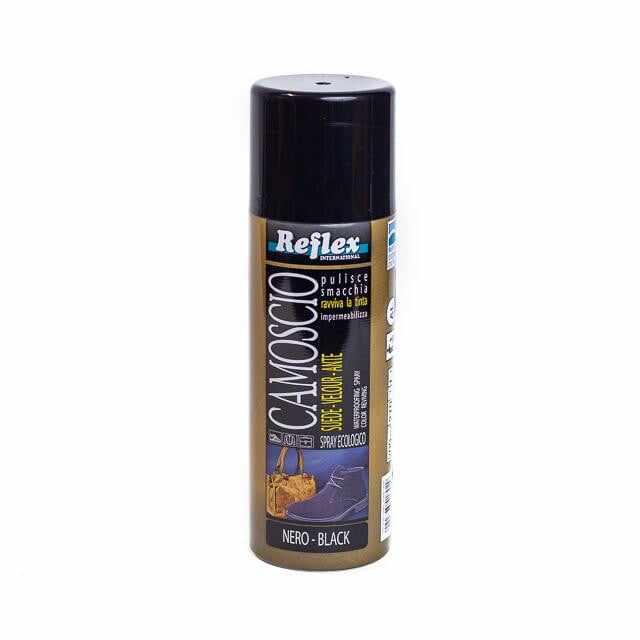 Spray pentru piele întoarsă Reflex Camoscio 200ml Negru - Black