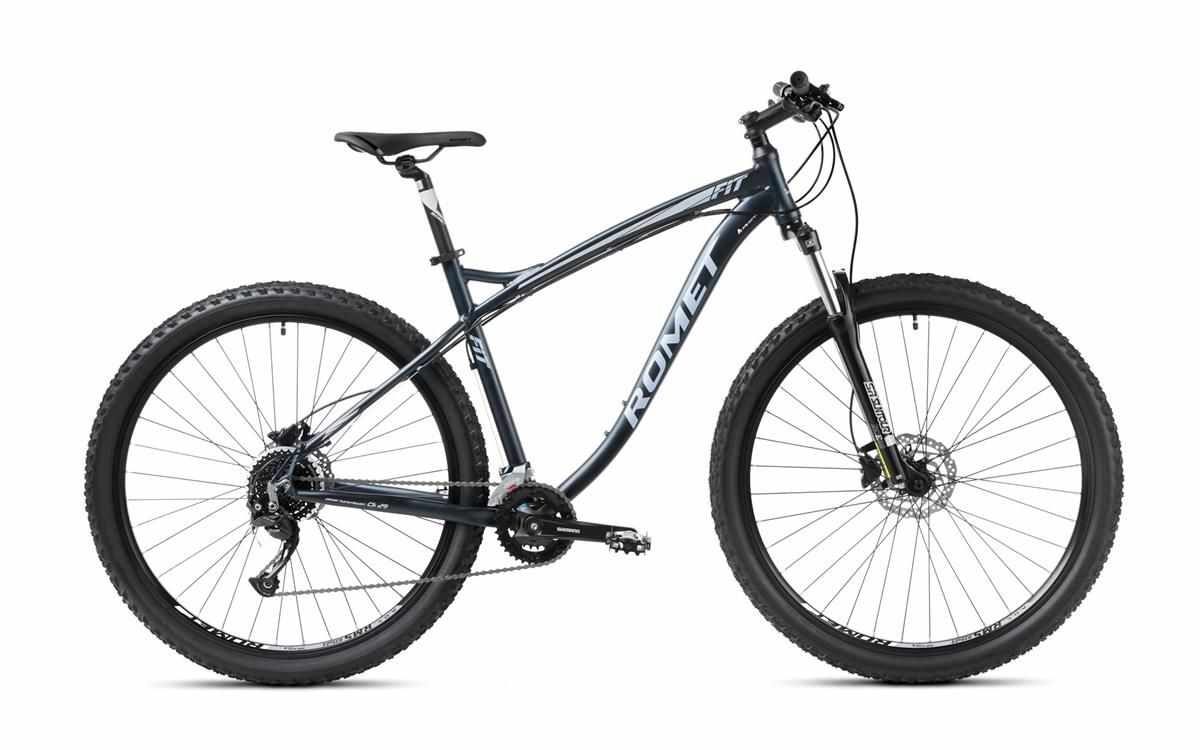 Bicicleta de munte pentru barbati Romet Rambler Fit 29 Negru/Gri 2023