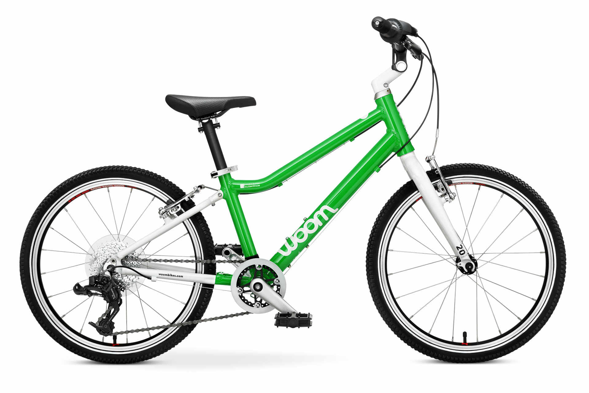 Bicicleta pentru copii Woom 4 Verde