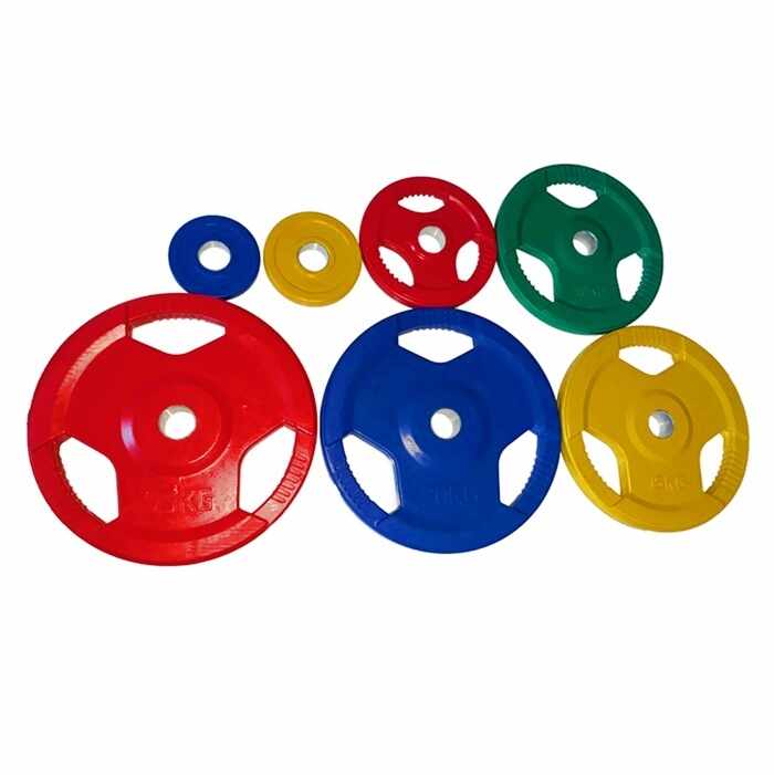 Discuri olimpice colorate 1,25 kg - 25 kg