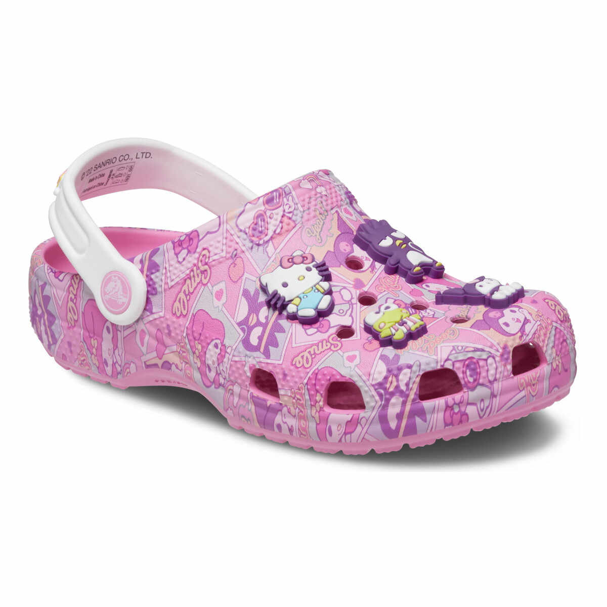 Saboti Crocs Classic Toddler Hello Kitty and Friends Clog Roz - Pink