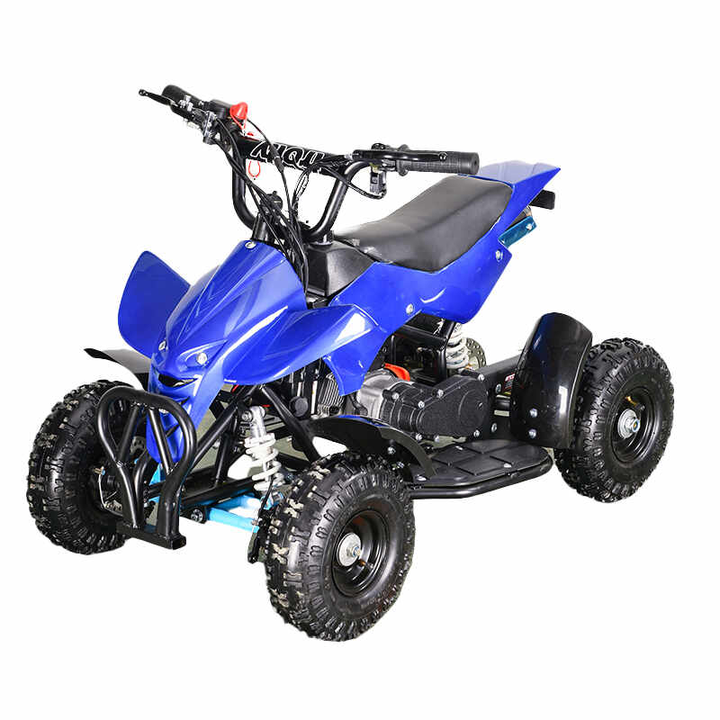 ATV motor benzina,49cc, 2 viteze, cutie automata, ambreiaj 2 arcuri de performanta, model MA01 Albastru