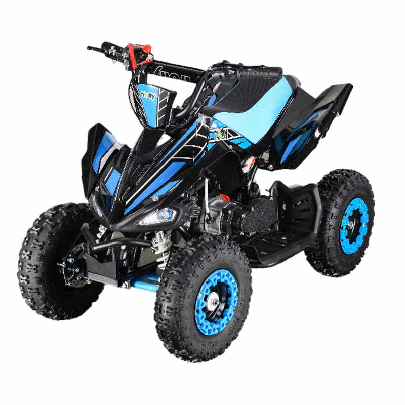 ATV motor benzina,49cc, 2 viteze, cutie automata, ambreiaj 2 arcuri de performanta, model MA03 Albastru