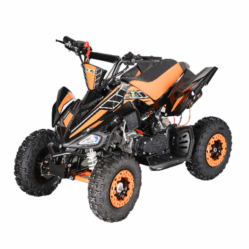 ATV motor benzina,49cc, 2 viteze, cutie automata, ambreiaj 2 arcuri de performanta, model MA03 Orange