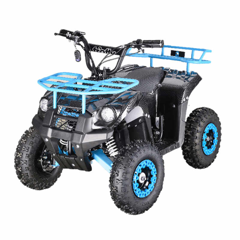 ATV motor benzina,49cc, 2 viteze, cutie automata, ambreiaj 2 arcuri de performanta, model MA06 Albastru