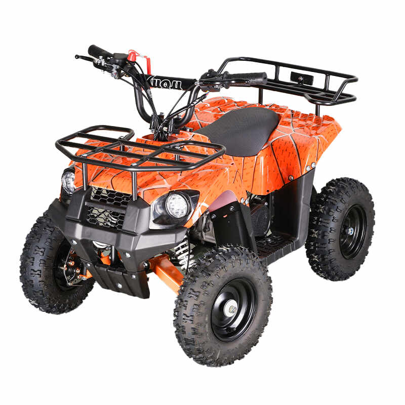 ATV motor benzina,49cc, 2 viteze, cutie automata, ambreiaj 2 arcuri de performanta, model MA06 Orange