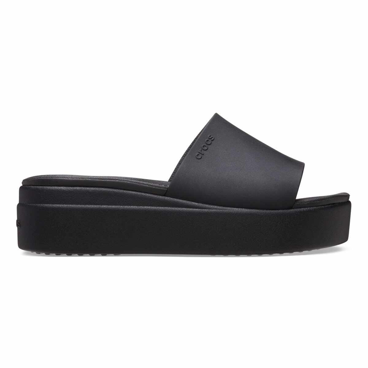 Papuci Crocs Brooklyn Slide Negru - Black