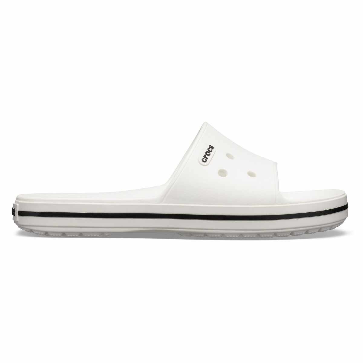 Papuci Crocs Crocband III Slide Alb - White/Black