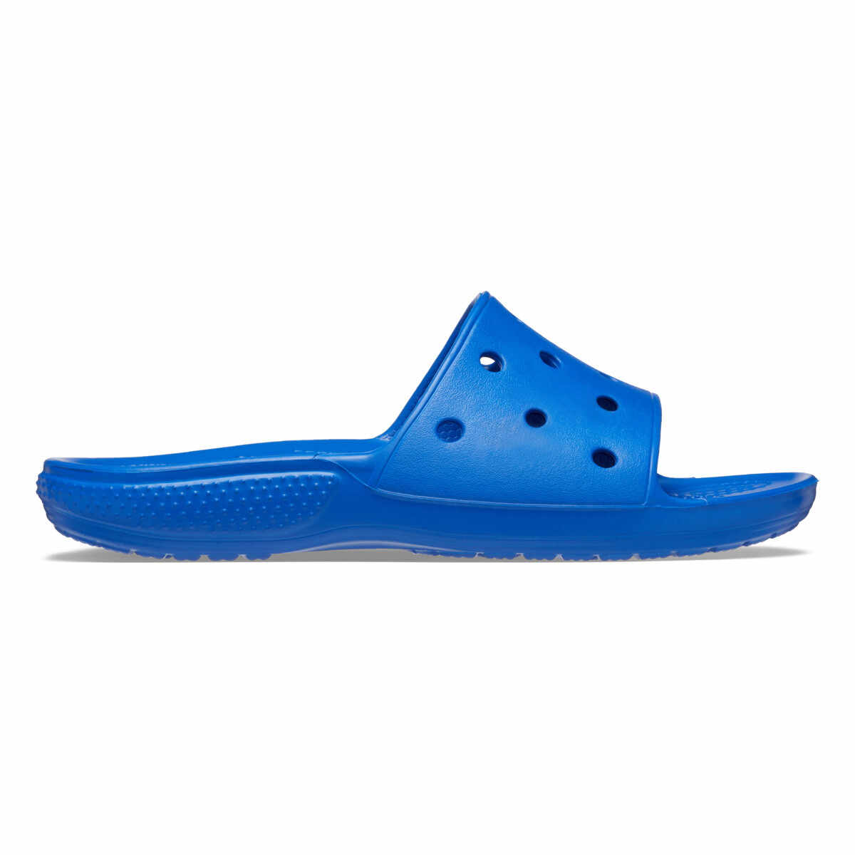 Papuci Classic Crocs Slide Iconic Crocs Comfort Albastru - Blue Bolt