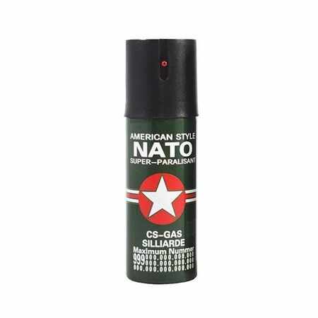 Spray piper paralizant, iritant, lacrimogen, Nato, 110 ml