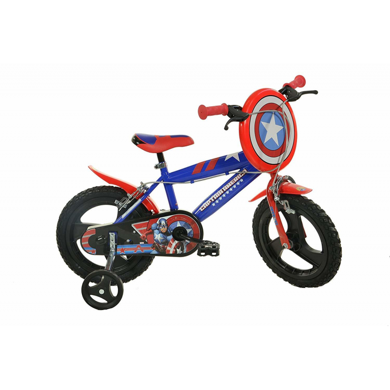 Bicicleta copii 14' Capitan America