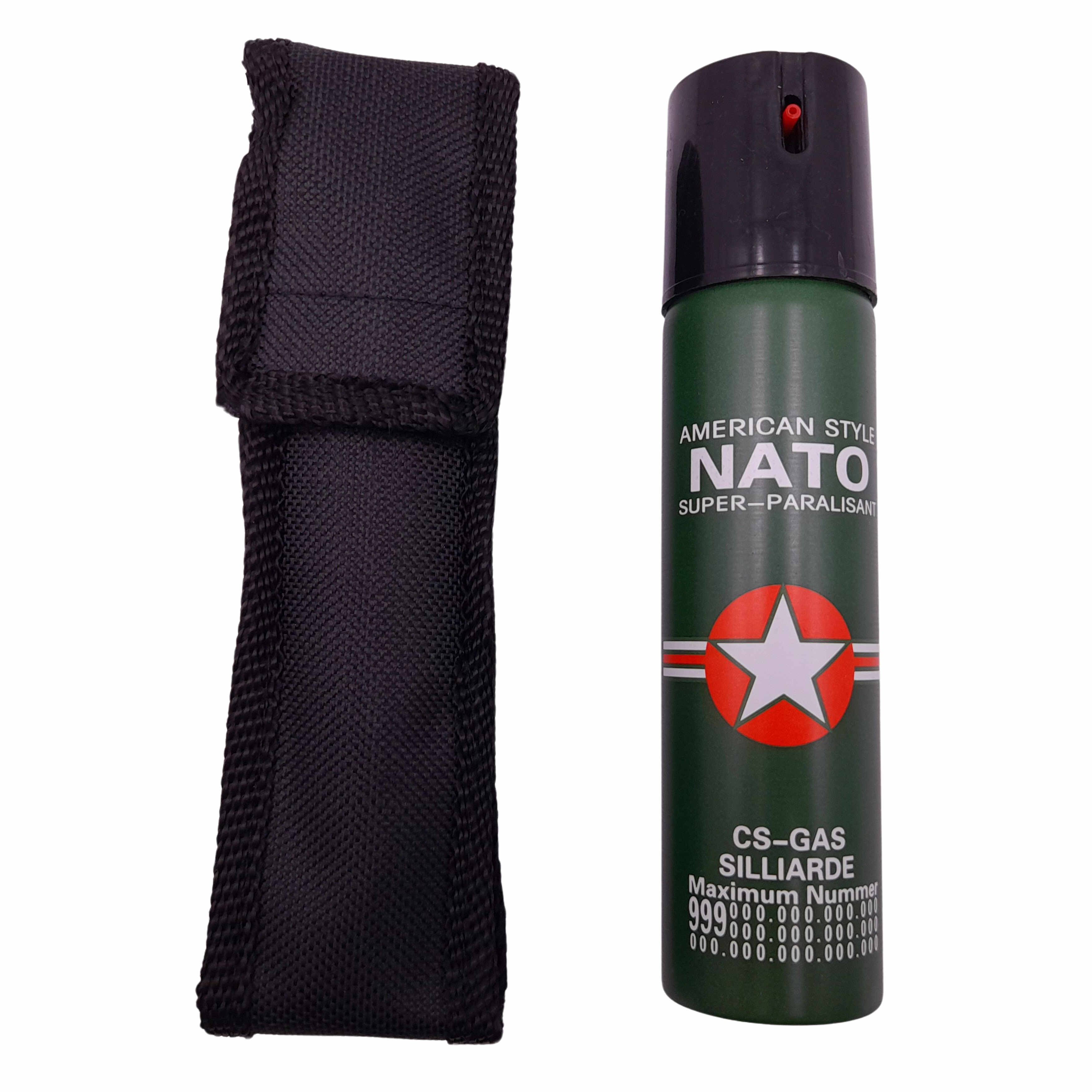 Spray cu piper IdeallStore®, Military Defense, dispersant, auto-aparare, 110 ml, verde