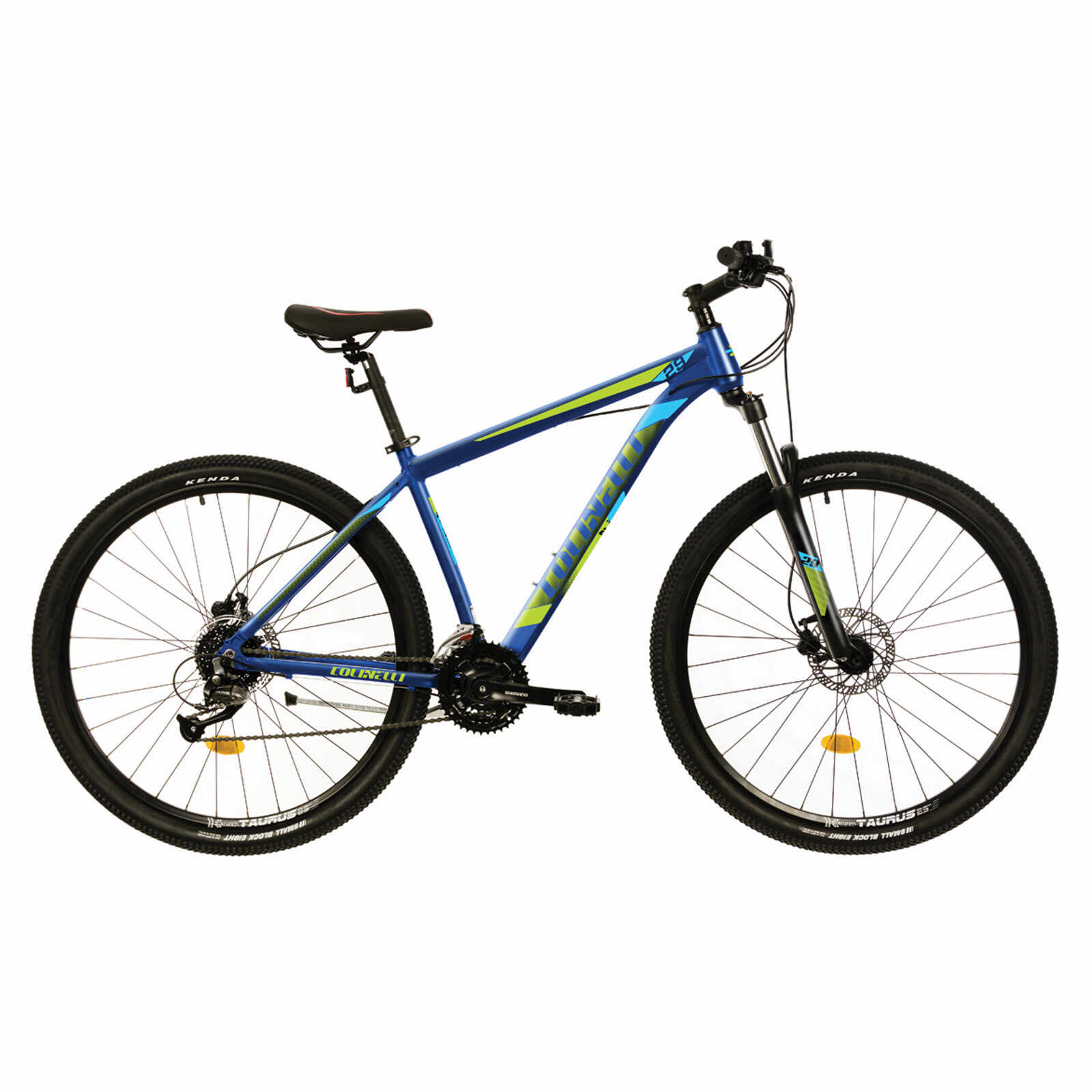 Bicicleta MTB Colinelli COL27, Marimea L, 29 inch, Albastru, Schimbator Shimano Altus, 24 Viteze, Cadru Aluminiu, Frane pe Disc