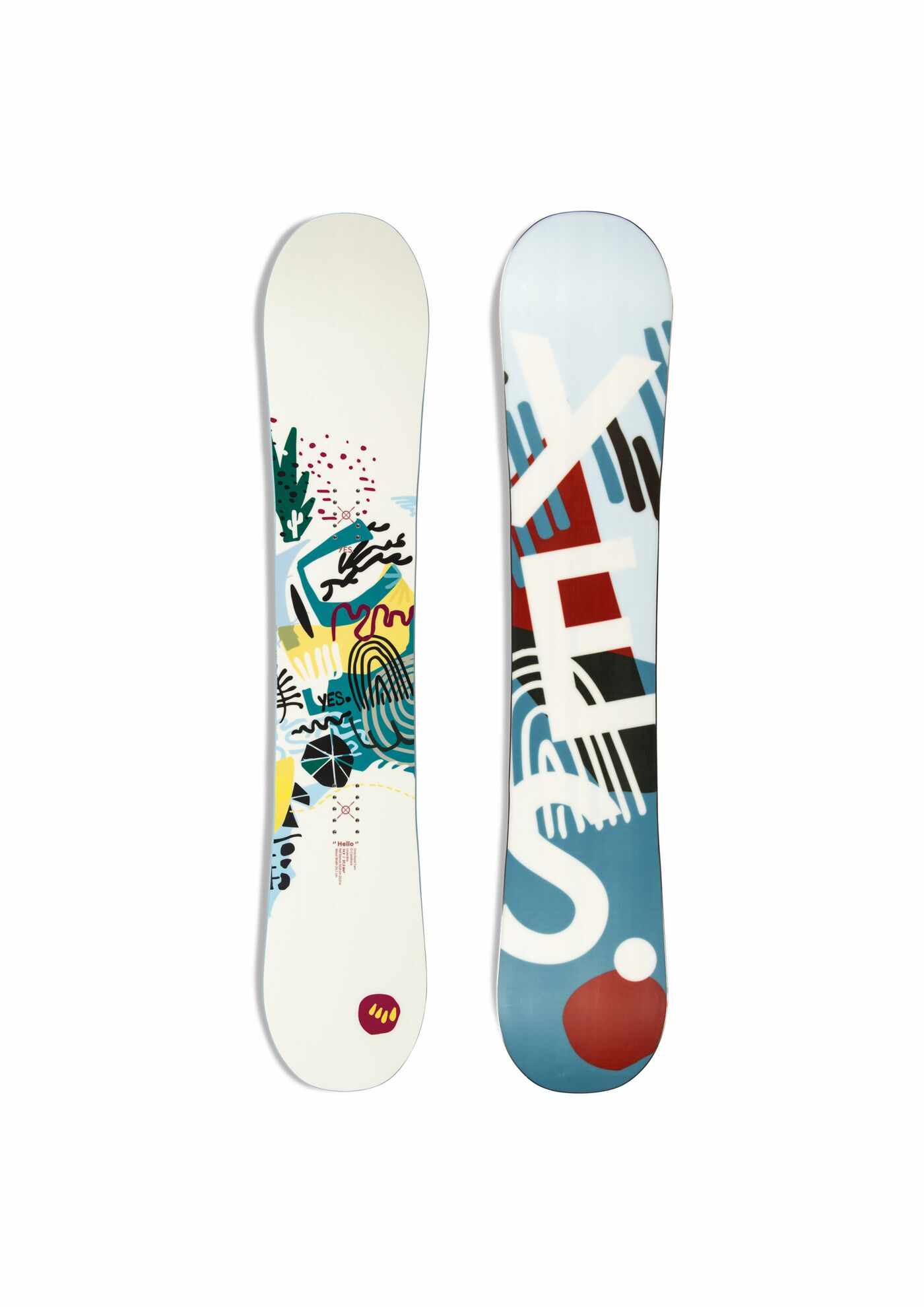 Placa snowboard Femei YES Hello 23/24