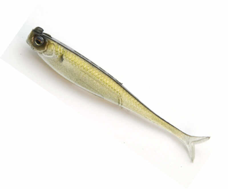 Shad Raid Littel Sweeper Fish Skin, 7.6cm, The Bait, 7buc/plic
