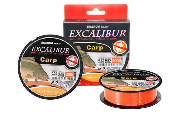 Fir EnergoTeam Excalibur Carp Fluo Orange 300m (Diametru fir: 0.20 mm)
