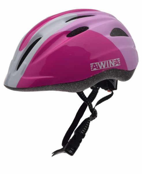 Casca ciclisti pentru copii, Awina by Moon, culoare roz/alb, marimea S