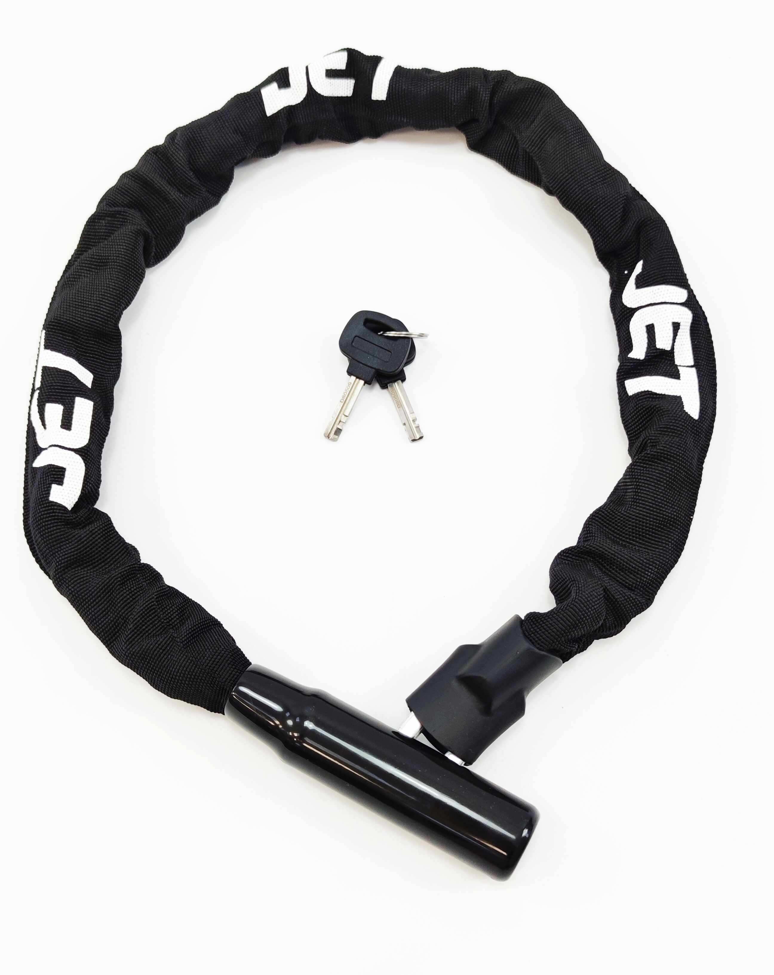 Antifurt cu cheie JET LOCK TY-771 lant, 8x8x900mm culoare negru