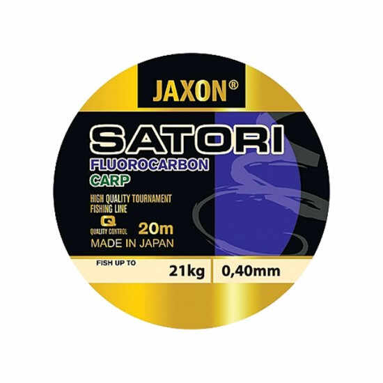 Fir Fluorocarbon Jaxon Satori Carp 20m (Diametru fir: 0.35 mm)