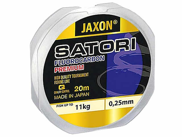 Fir Fluorocarbon Jaxon Satori Premium 20m (Diametru fir: 0.14 mm)
