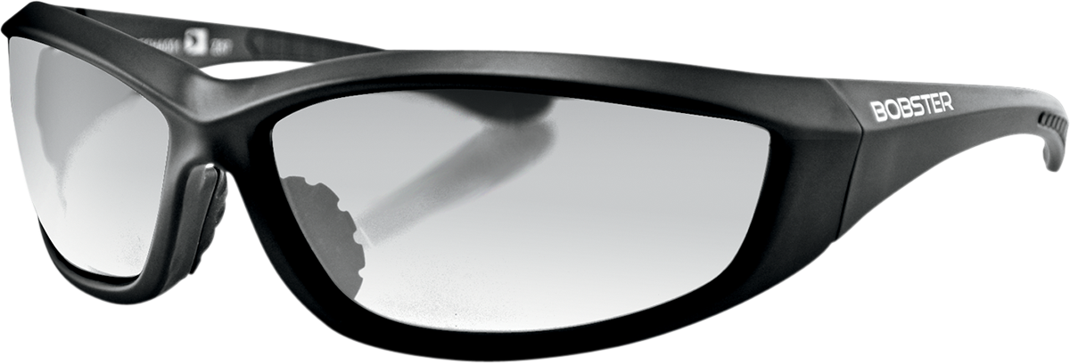 Ochelari de soare BOBSTER Charger, culoare negru, lentila transparenta