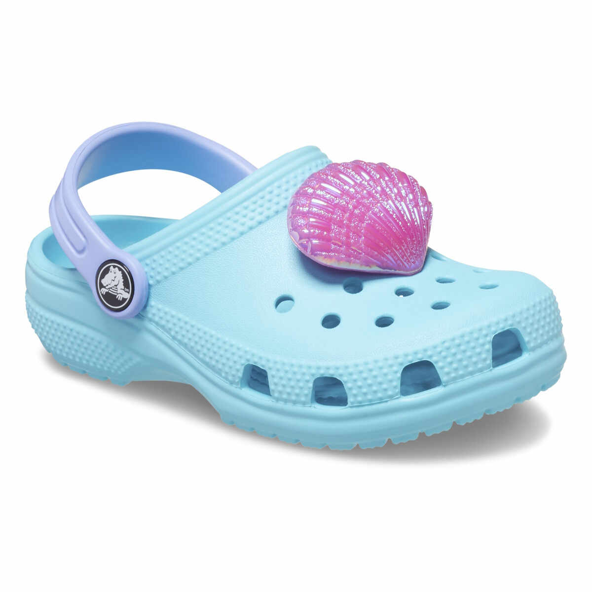 Saboti Crocs Toddler Classic I AM Mermaid Clog Albastru - Multi