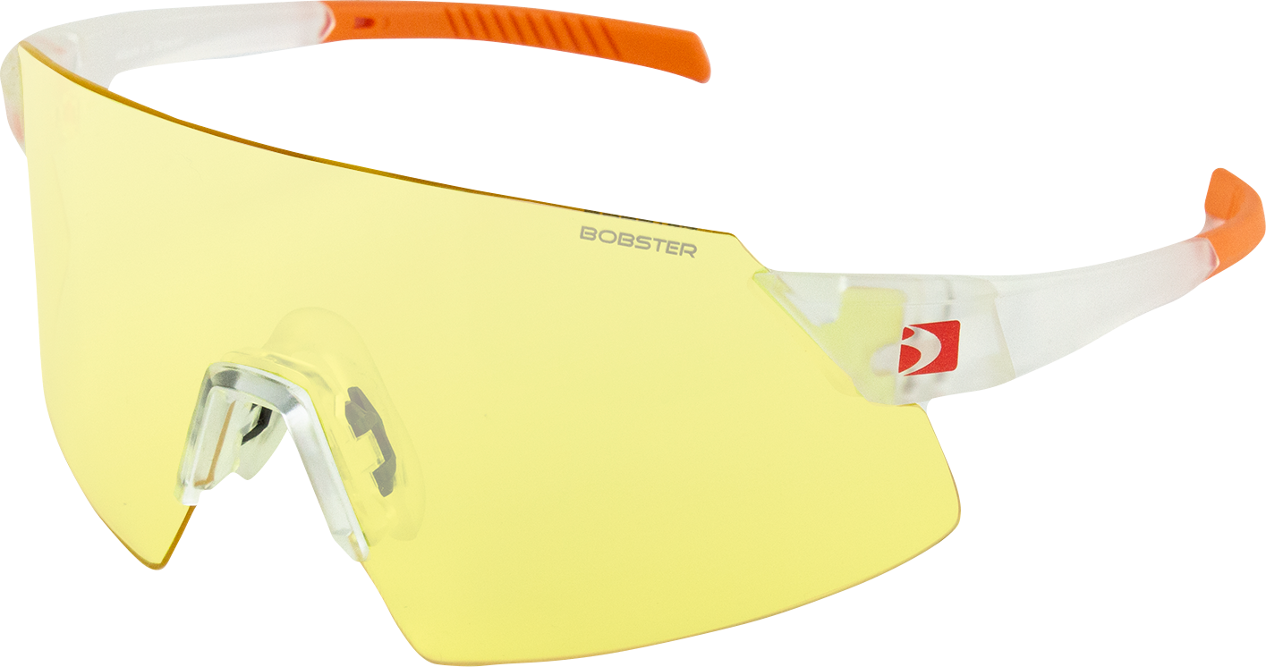 Ochelari de soare BOBSTER Cadence, culoare transparent/portocaliu, lentila portocaliu/galben/transparent