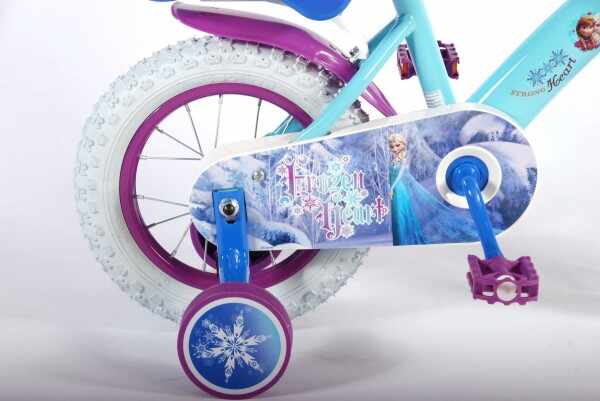 Bicicleta copii Volare cu roti ajutatoare 14 inch Frozen