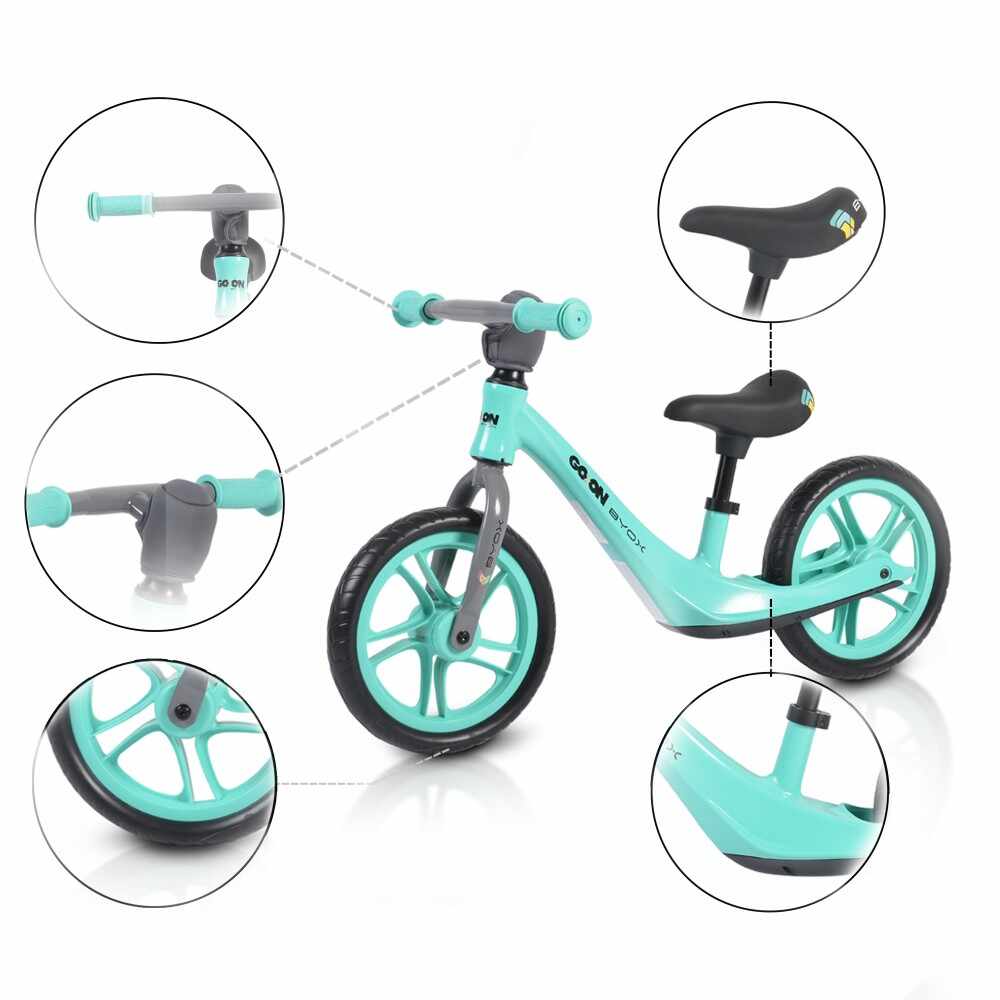 Bicicleta de echilibru Byox Go On turquoise