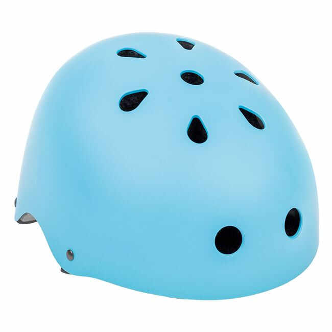 Casca de protectie pentru skateboard,trotineta si bicicleta,albastru,55-58 cm