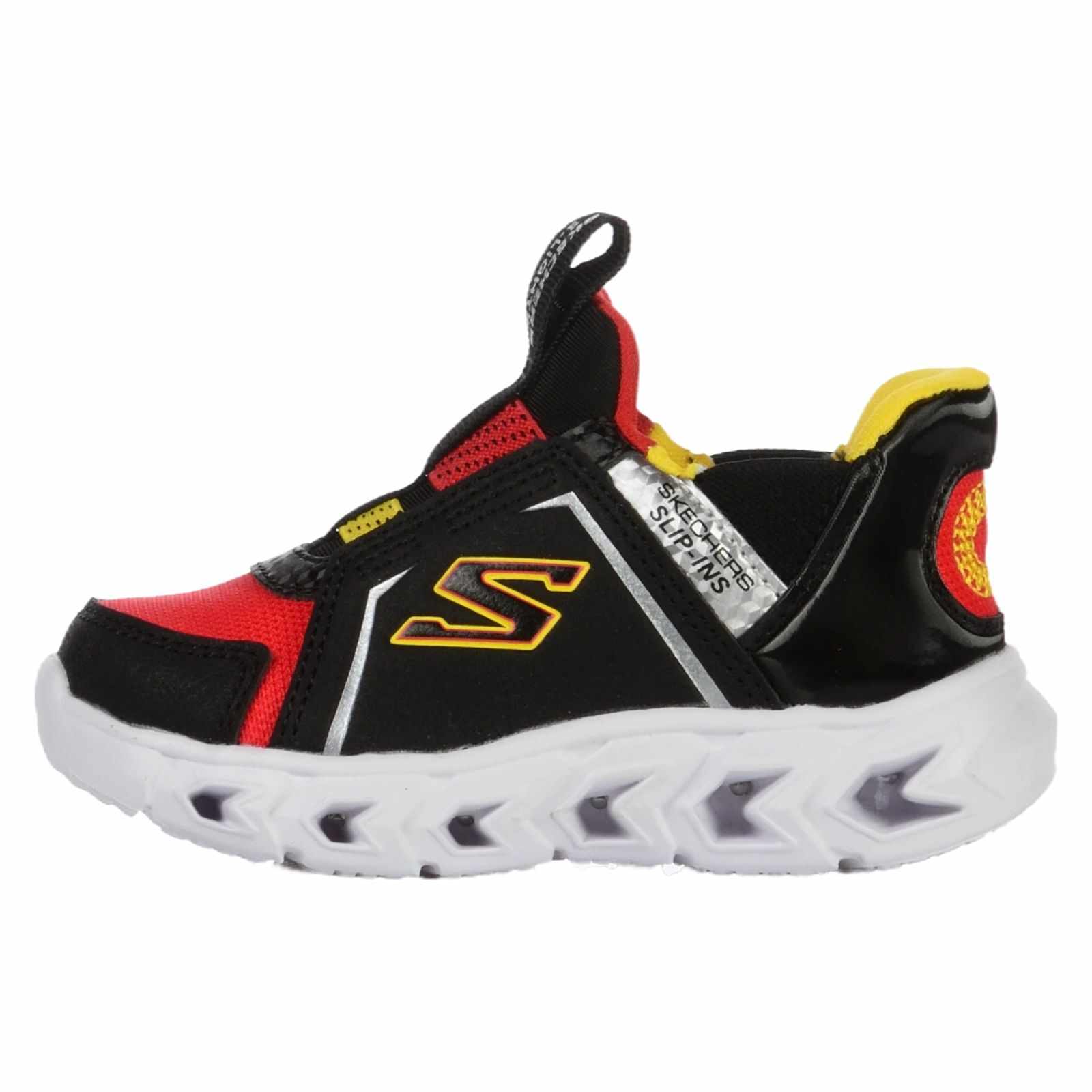 Pantofi sport SKECHERS pentru copii HYPNO-FLASH 2.0 - BR - SLIP-INS - 403830NBKRD