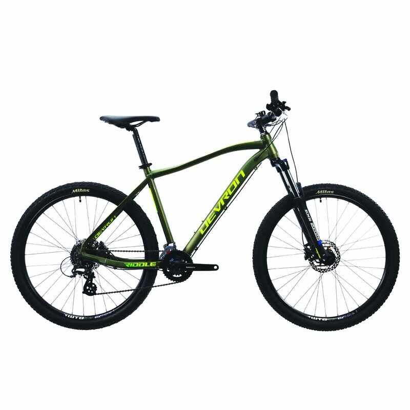 Bicicleta Mtb Devron RM1.7 - 27.5 Inch, S, Verde