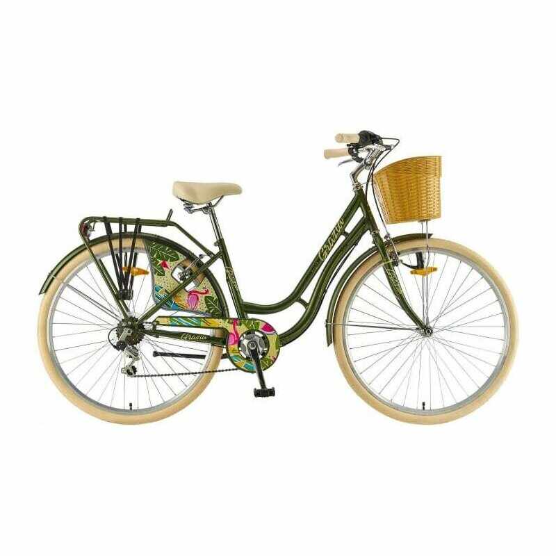 Bicicleta Oras Polar 2023 Grazia 6s - 28 inch, L, Verde