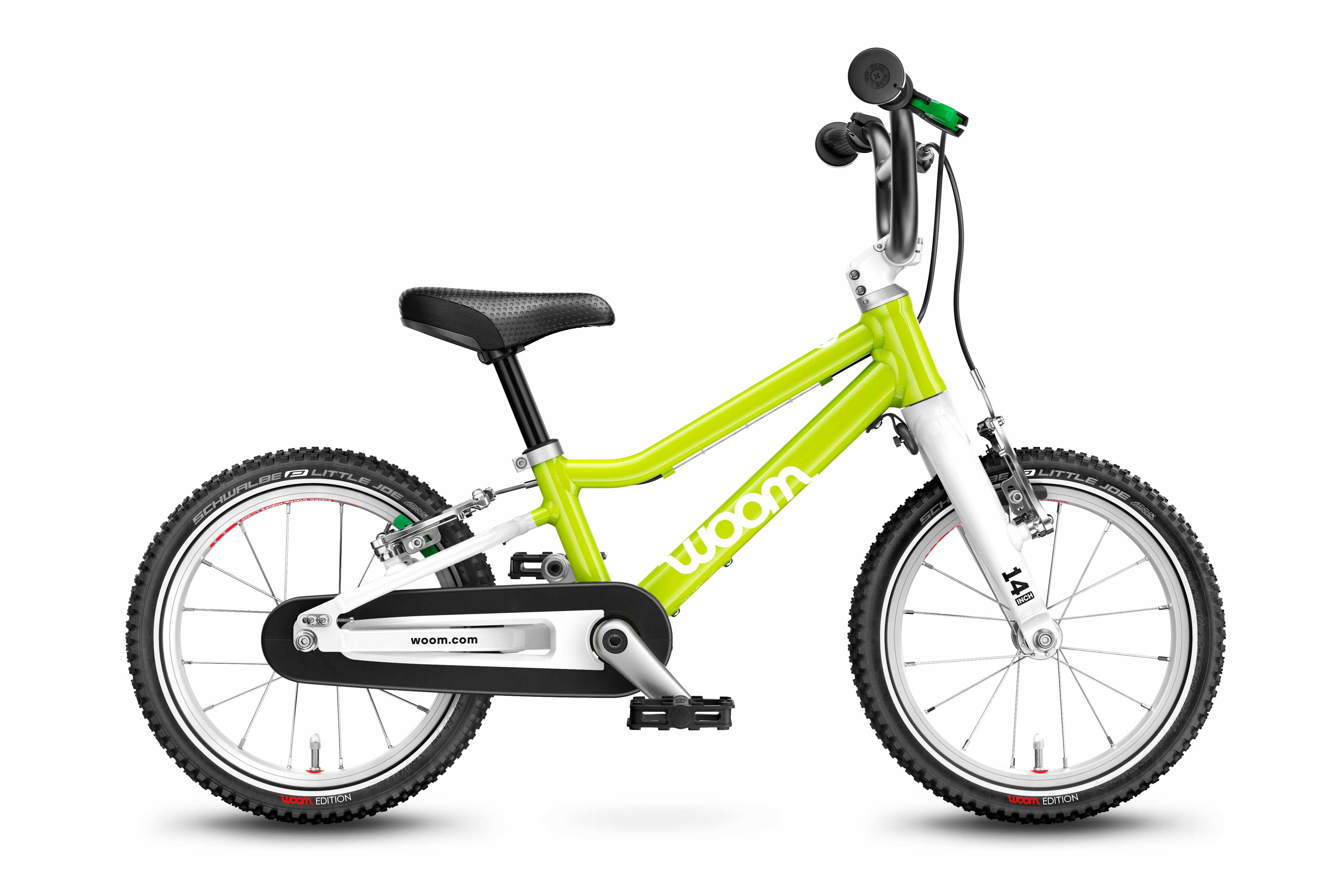 Bicicleta pentru copii Woom 2 Verde Lime