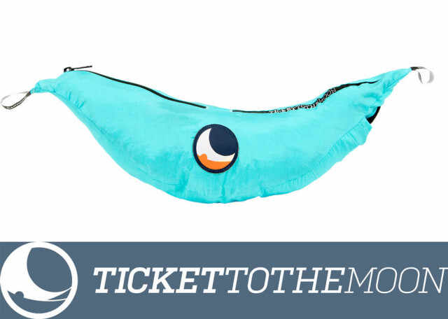 Hamac Ticket to the Moon Compact Turquoise - 320 × 155 cm - TMC14